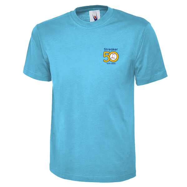Streaker 50th Anniversary Unisex T-Shirt Light Colours Thumbnail